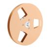 5inch 3 Holes 1/4 Opening Empty Reel, Empty Tape Reel, Aluminum Alloy Open Reel Sound Tape Empty Reel, Empty Reel for NAGRA, for Studer, Reel to Reel Recorder (Gold) view 1