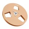 5inch 3 Holes 1/4 Opening Empty Reel, Empty Tape Reel, Aluminum Alloy Open Reel Sound Tape Empty Reel, Empty Reel for NAGRA, for Studer, Reel to Reel Recorder (Gold) view 3