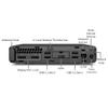 HP EliteDesk 800 G5 Mini Intel 9th Gen i5-9500T 6-Core, 24in monitor Crucial 32GB DDR4 RAM, 2TB NVMe M.2, Win11P WiFi 6 AX210, New Cherry Keyboard & Mouse (Renewed) (+24in Monitor +Keyboard and Mouse) view 3