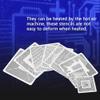33pcs BGA Rework Net, Universal Reballing Stencils, Reballing Rework Net Stencils, Steel Template Mesh Directly Heat, Fit for Laptop, Desktop Repair view 3