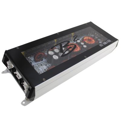 B2 Audio RIOT 1800W 2-Ohm Class D 4-Channel Amplifier w/RGB LED Illumination