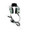 40128G-01 David Clark H10-60 Headset - Dual GA Plugs - Straight Cord view 1