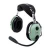 David Clark 40411G-01 Model H10-13.4 Mono 5-Foot Straight Cord Aircraft Headset, Dual GA Plugs MFG PN: 40411G-01 view 1