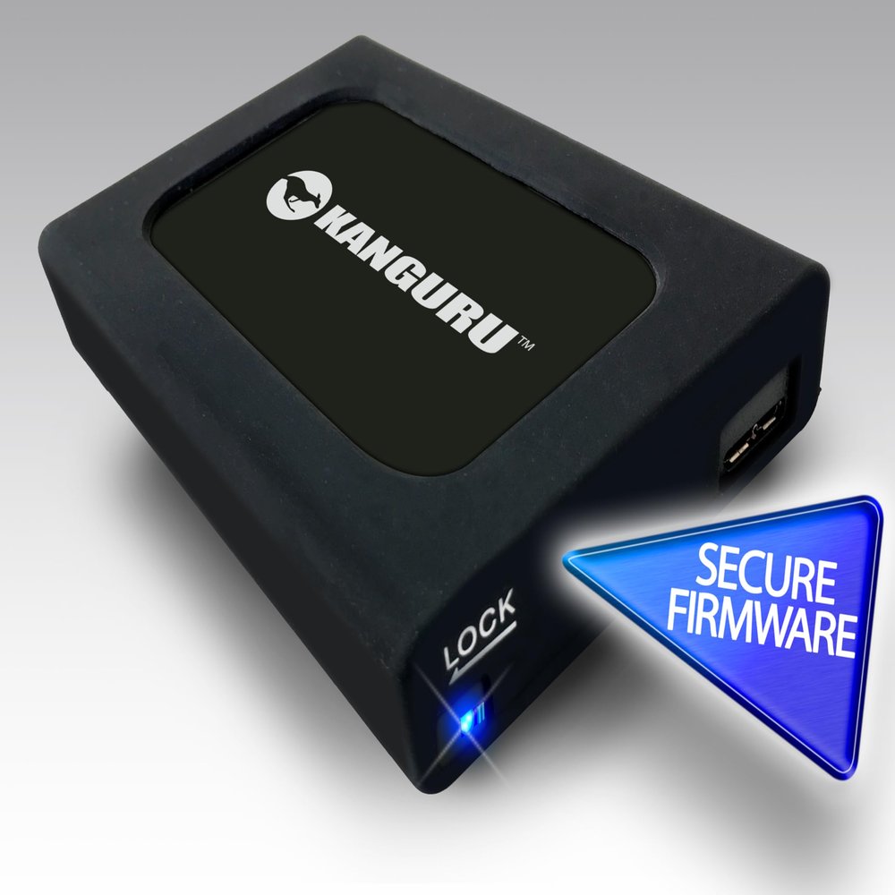 Kanguru UltraLock SSD  4TB External Solid State Drive  SuperSpeed USB 3.0