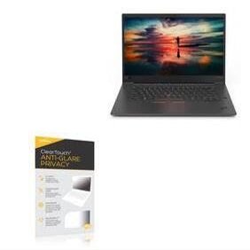 BoxWave Screen Protector Compatible With Lenovo ThinkPad X1 Extreme (15.6 in) - ClearTouch Anti-Glare Privacy (2-Pack), Privacy Screen Protector Flexible Film Anti-Glare