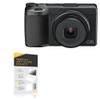 BoxWave Screen Protector Compatible with Ricoh GR IIIx - ClearTouch Anti-Glare Privacy (2-Pack), Privacy Screen Protector Flexible Film Anti-Glare view 1