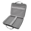 Hard Case for Mini Dish Kit, with Compartments, Ergonomic Handle And Zipper, Carrying Case, for Mount, Pipe Adapter, Power Cable, Ethernet Cable, 12.6 X 11 X 3.54 Inch view 1