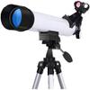 Monoculars Telescope High Power Kids Telescope 600x50mm with 20mm/12.5mm Eyepiece for Kids & Beginners Travel Telescope with Red Dot Finder for Moon Viewing Bird Watching Wildlife Scenery Binocula view 1