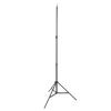 Alloy Head Tripod Stand with Soft Rubber Cushion, Sturdy Locking Module, Frosted Baking Paint, Thickened Foot Tube, for Studio Lights, Softboxes, Cameras view 3