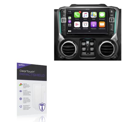 BoxWave Screen Protector Compatible with Alpine X409-WRA-JK - ClearTouch ImpactShield (2-Pack), Impenetrable Screen Protector Flexible Film