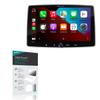 BoxWave Screen Protector Compatible with Planet Audio P100CPA - ClearTouch Crystal Privacy (2-Pack), Privacy Screen Protector Flexible Film Clear view 1