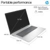 HP 17.3 inch Laptop, FHD Display, 6-Core AMD Ryzen 5 7430U, 32GB RAM, 1TB SSD + 256GB Portable SSD, WiFi6, Webcam, KeyPad, 4K HDMI Cable + 5-in-1 Hub Bundle, Windows 11 Pro view 4