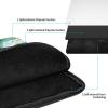 Green Gold Marble Laptop Sleeve 15 inch Shockproof Protective Computer Carrying Cover Water Resistant Computer Bag Laptop Case Briefcase Handbags Portable Laptop Bag Gifts for Men Women view 3