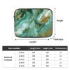 Green Gold Marble Laptop Sleeve 15 inch Shockproof Protective Computer Carrying Cover Water Resistant Computer Bag Laptop Case Briefcase Handbags Portable Laptop Bag Gifts for Men Women view 4