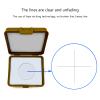 Dia19mm 20mm 24mm Eyepiece Graticule Measuring Glass Or Micrometer For Microscopes view 2