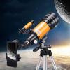 Monocular Telescope, Kids telescopes for Adults Astronomy,233X Magnification Refractor Telescopes,Low Light Waterproof HD with Tripod Phone Adapter view 1