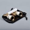 Monoculars Telescope High Power 3x25 Brass Coated Lens Binocular Telescope Opera Theater Glasses with Retractable Handle for Watching Women Girls s Binoculars view 2