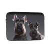 Cute Schnauzer Dog Laptop Sleeve 10 inch Shockproof Protective Computer Carrying Cover Water Resistant Computer Bag Laptop Case Briefcase Handbags Portable Laptop Bag Gifts for Men Women view 1