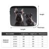 Cute Schnauzer Dog Laptop Sleeve 10 inch Shockproof Protective Computer Carrying Cover Water Resistant Computer Bag Laptop Case Briefcase Handbags Portable Laptop Bag Gifts for Men Women view 4