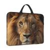 Laptop Case Sleeve 14 inch Laptop Bag Tote Shockproof Computer Carrying Bag African Lion Head Notebook Case Cover view 1