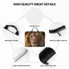 Laptop Case Sleeve 14 inch Laptop Bag Tote Shockproof Computer Carrying Bag African Lion Head Notebook Case Cover view 4