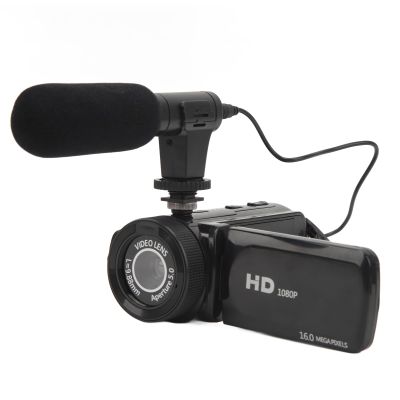 ASHATA Video Camera Camcorder, 1080P 16MP Vlogging Camera Recorder 2.4 Inch 16X Zoom Digital Video Camcorders Recording DV with Self Timer, Wide Angle Lens