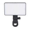 2500-9000K Full Color LED Stepless Dimming 3000mAh Multiple Modes RGB Video Light, Portable Photography Fill Light, Phone, Camera, Laptop, with Clip, 4 Modes, 26 Scene Effects view 1