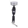 Aluminum Alloy Adjustable Clamp Bracket Kit with 2 Pivot Mechanism for Mini Satellite Mounting Kit OEM Compatibility (Silver Adapter) view 3
