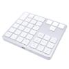 Zyyini 35 Keys USB Numeric Keypad, Numpad for Laptop Number Pad BT Dual Mode Rechargeable External Mini Slim Keyboard Universal Numeric Keypad for Laptop PC Tablet (#2) view 1