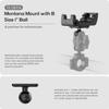 TUSITA GPS Mount Holder with Ball Compatible with Garmin Montana 700 700i 710 710i 750i 760i - B Size 1" view 2