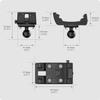 TUSITA GPS Mount Holder with Ball Compatible with Garmin Montana 700 700i 710 710i 750i 760i - B Size 1" view 3