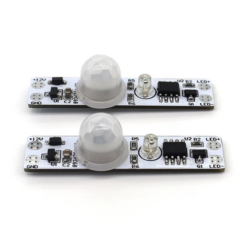 5MNG0Y8 Touch Switch Capacitive Module Motion Sensor 5V-24V 3A LED Dimming Control Lamps Short Distance Scan Sweep Hand Sensor(Sweep Hand B x1)