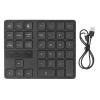 GOWENIC 2.4G Cordless Number Pad, 35 Keys Numeric Keypad, Silent Comfortable Typing, Rechargeable Keyboard for Laptop Home Business Work view 1