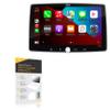 BoxWave Screen Protector Compatible with BOSS Audio BCPA10 - ClearTouch Anti-Glare Privacy (2-Pack), Privacy Screen Protector Flexible Film Anti-Glare view 1
