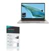BoxWave Screen Protector Compatible with ASUS Zenbook S 13 OLED (UX5304) - ClearTouch Crystal Privacy (2-Pack), Privacy Screen Protector Flexible Film Clear view 1