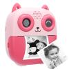 Instant Print Camera for Kids, 1080P 48MP Instant Camera Thermal Printing Without Ink, Portable Print Digital Camera for 3 4 5 6 7 8 9 10 Boys Girls (Pink) view 1