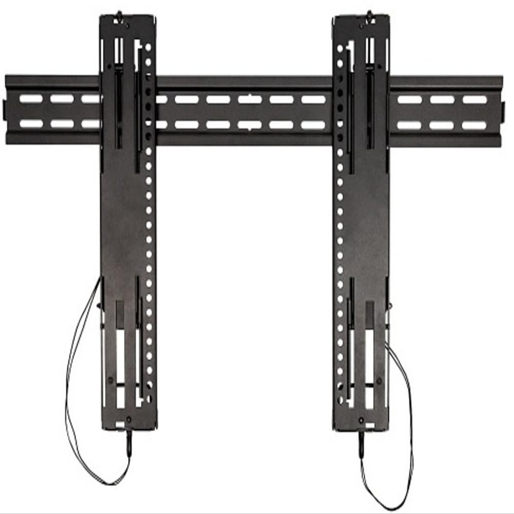 Strong SM-RR-T-L Razor Series Large Tilt Mount for 40-80" Displays, Black, 100 lbs Weight Capacity, 0.7" Mounting Depth, 3.5" (8.9cm) Post-Install Travel, LokTight Tabs for Added Security