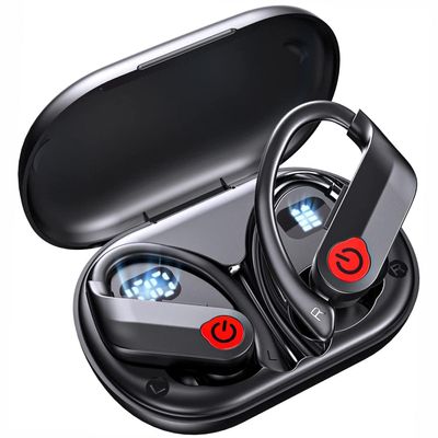 TWS Headphones Wireless Earbuds Compatible with Samsung Galaxy A16, A26, A36 5G Phones - Earphones Ear Hook True Stereo Headset Hands-Free Mic