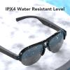 Sanpyl Smart Bluetooth Sunglasses for Men & Women, IPX4 Water proof Touch Control Open Ear Sound Smart Glasses with Mic & Speakers, V Glasses for Outdoor Driving view 3