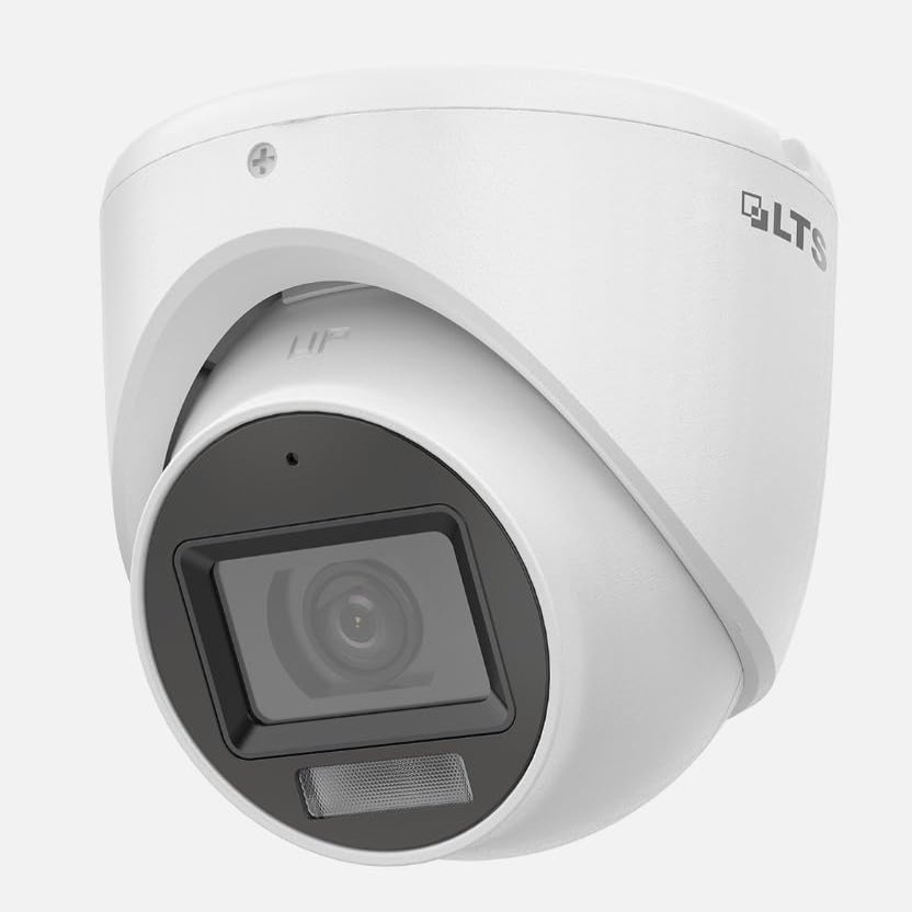 LTS LTCMHT2152-28LFA Platinum 5MP Dual-Light Turret Camera with 30m IR Distance, 4-in-1 Output, and IP67 Rating