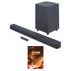 JBL BAR-500 5.1ch Soundbar and Subwoofer with MultiBeam and Dolby Atmos with 3 Year Amber Protection Plan (2022) view 1