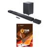 JBL BAR-1300X 11.1.4ch Soundbar and Subwoofer with Surround Speakers and 3 Year Amber Protection Plan (2022) view 1