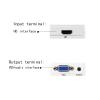 1080P HDMI-Compatible to VGA Converter with Audio Adapter Connector Fit for PC Laptop to HDTV Projector VGA Converter(Black) view 4