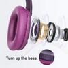 Wireless Headphones Foldable Headset Compatible with LG Stylo 6/V60 ThinQ 5G, w Mic Hands-Free Earphones Earbuds Over Ear view 3