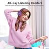 Wireless Headphones Foldable Headset Compatible with LG Stylo 6/V60 ThinQ 5G, w Mic Hands-Free Earphones Earbuds Over Ear view 4