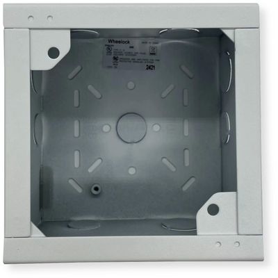 SBB-W Pack of 20 White Surface Back Boxes; for use with Speakers, Chimes, and Electronic Applications
