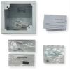 SBB-W Pack of 20 White Surface Back Boxes; for use with Speakers, Chimes, and Electronic Applications view 4