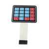 XIAOYAOREN 2pcs 4x4 Keypad 16 Key Self Adhesive Membrane Matrix Switch Keyboard for Prototyping Matrix Array Membrane Switch Microcontroller Extended Keyboard (4x4) view 3