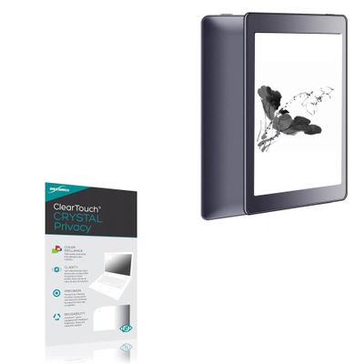 BoxWave Screen Protector Compatible with Haoqing Meebook P78 (7.8 in) - ClearTouch Crystal Privacy (2-Pack), Privacy Screen Protector Flexible Film Clear