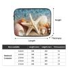 Starfish Coral and Seashell Laptop Sleeve 15 inch Shockproof Protective Computer Carrying Cover Water Resistant Computer Bag Laptop Case Briefcase Handbags Portable Laptop Bag Gifts for Men Women view 4